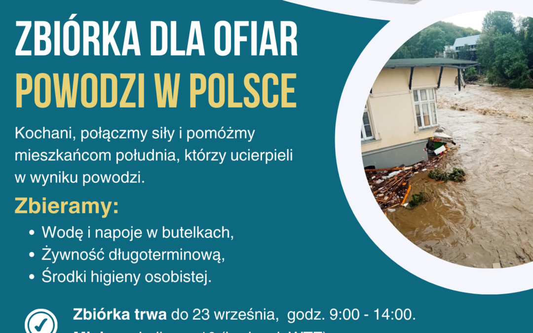 Zbiórka dla Powodzian
